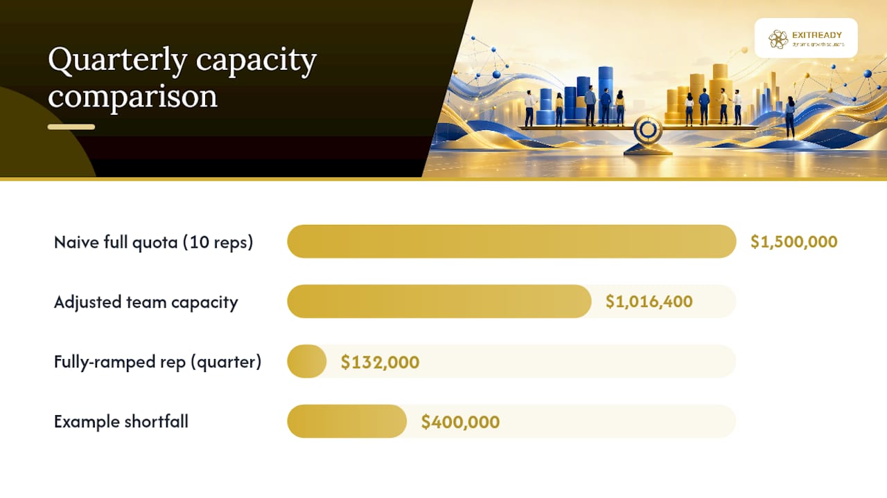 How Do You Calculate Sales Capacity? A Worked Example — overview diagram