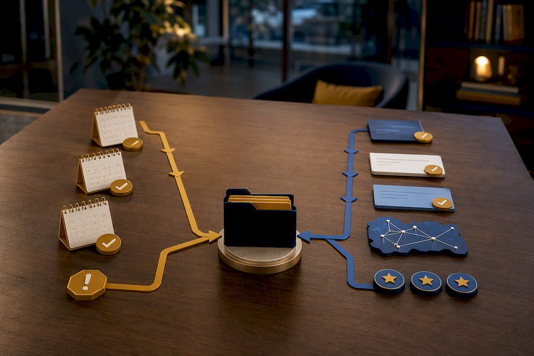 HR and manager onboarding evidence workflow