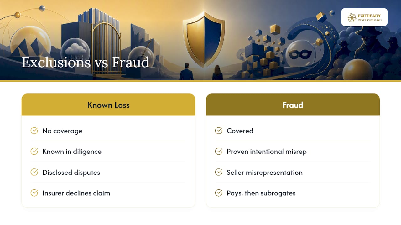 What Exclusions Should You Expect, and How Does Fraud Change the Picture? — overview diagram